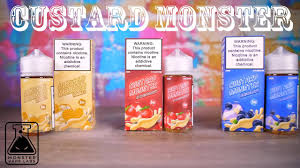 CUSTARD MONSTER VAPE E-LIQUED